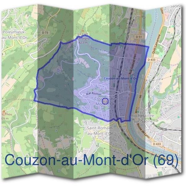 Mairie de Couzon-au-Mont-d'Or (69)