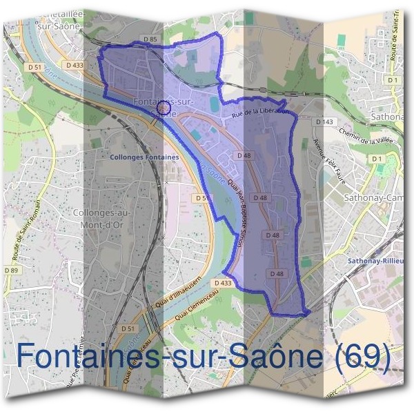 Mairie de Fontaines-sur-Saône (69)