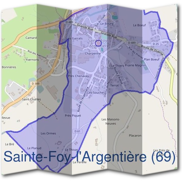 Mairie de Sainte-Foy-l'Argentière (69)