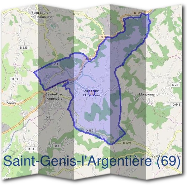 Mairie de Saint-Genis-l'Argentière (69)