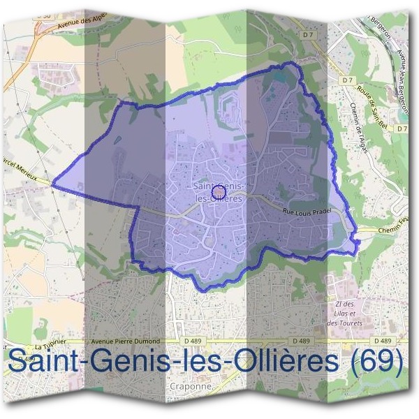 Mairie de Saint-Genis-les-Ollières (69)