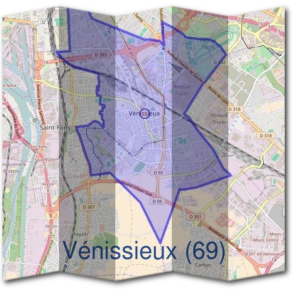 Mairie de Vénissieux (69)