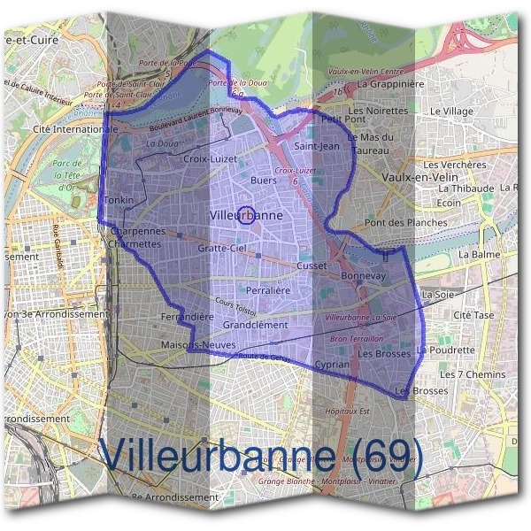 Mairie de Villeurbanne (69)
