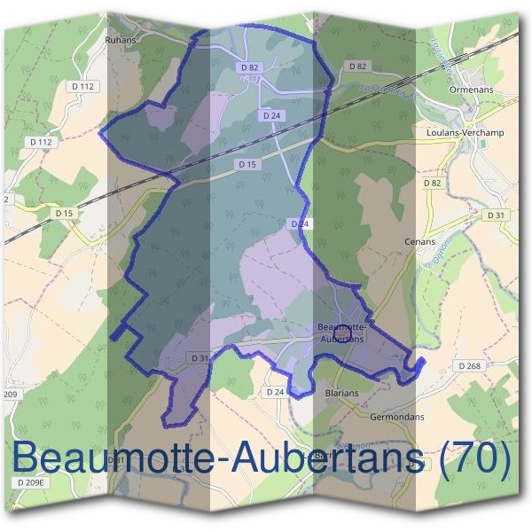 Mairie de Beaumotte-Aubertans (70)