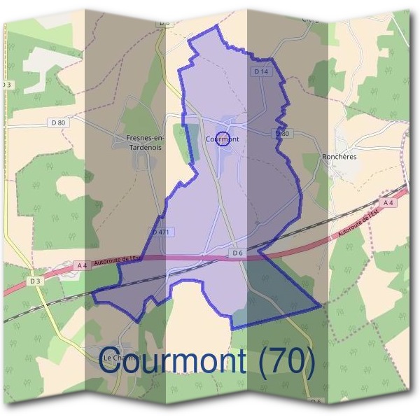 Mairie de Courmont (70)