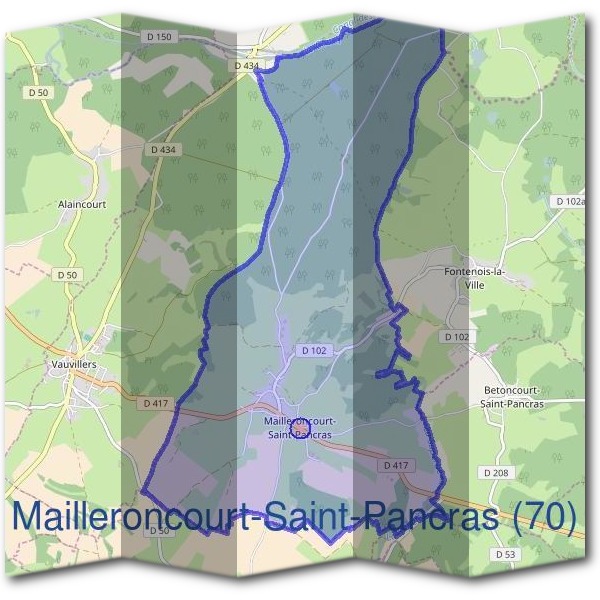 Mairie de Mailleroncourt-Saint-Pancras (70)