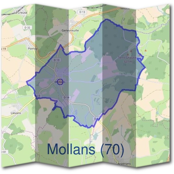Mairie de Mollans (70)