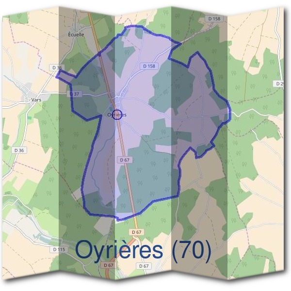 Mairie d'Oyrières (70)