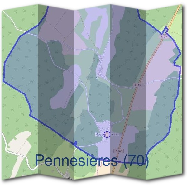 Mairie de Pennesières (70)