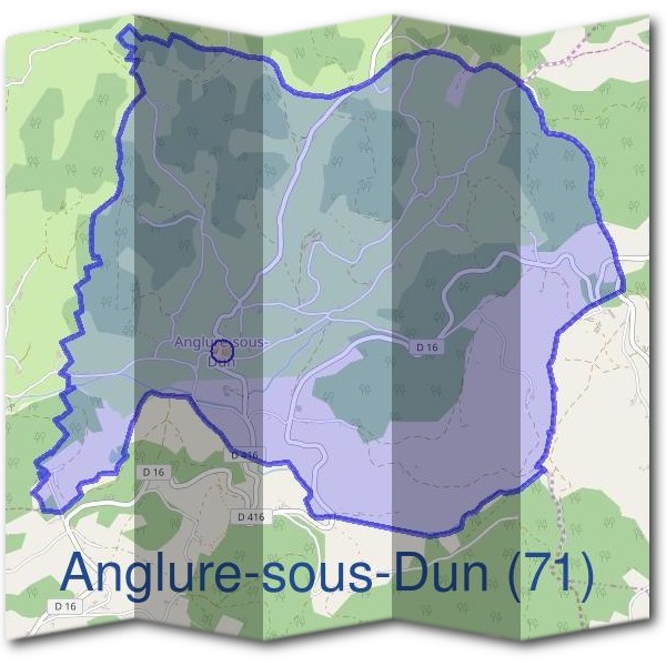 Mairie d'Anglure-sous-Dun (71)