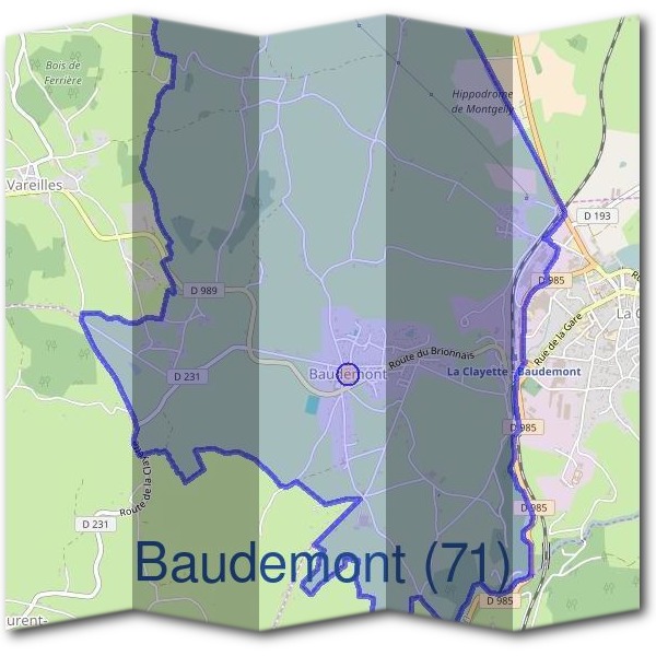 Mairie de Baudemont (71)