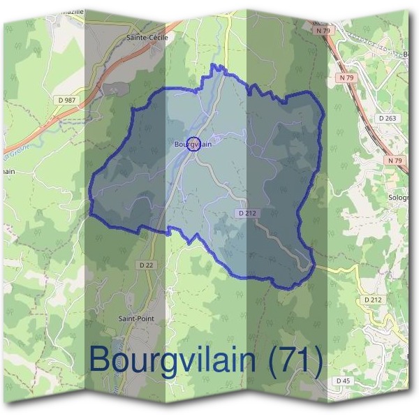 Mairie de Bourgvilain (71)