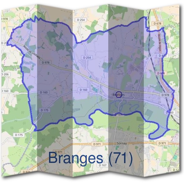 Mairie de Branges (71)