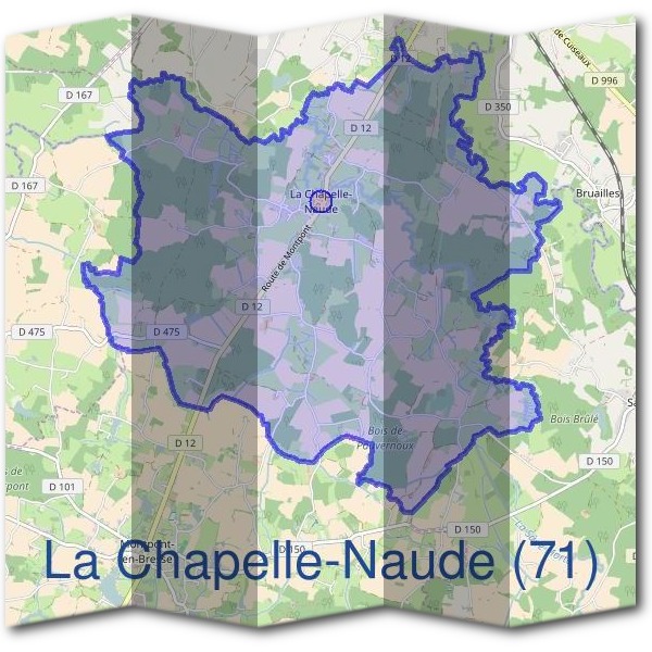 Mairie de La Chapelle-Naude (71)