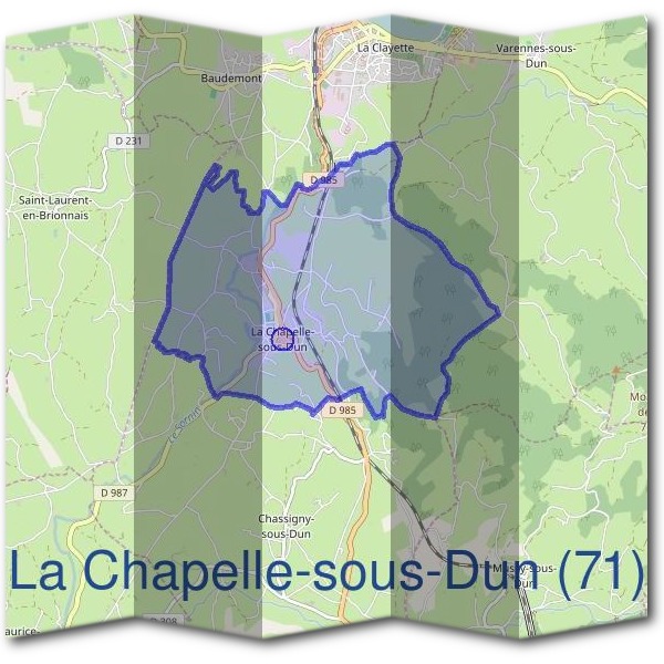 Mairie de La Chapelle-sous-Dun (71)