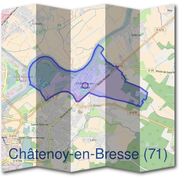 Mairie de Châtenoy-en-Bresse (71)