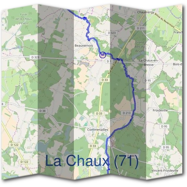 Mairie de La Chaux (71)