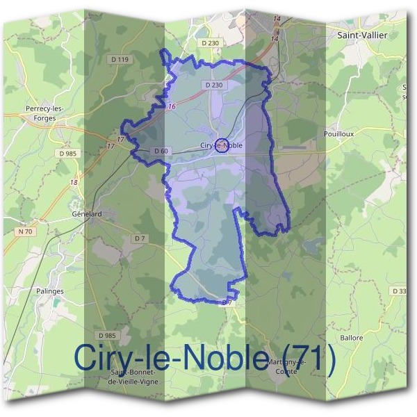 Mairie de Ciry-le-Noble (71)