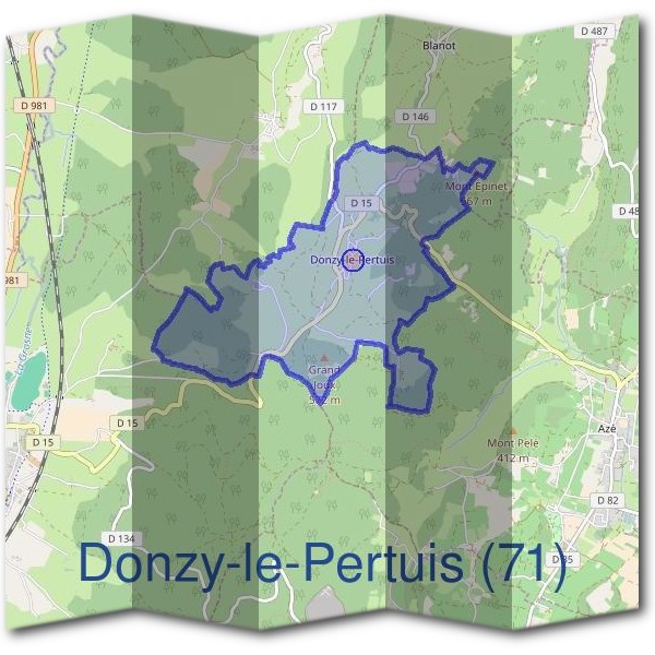 Mairie de Donzy-le-Pertuis (71)