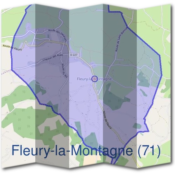 Mairie de Fleury-la-Montagne (71)