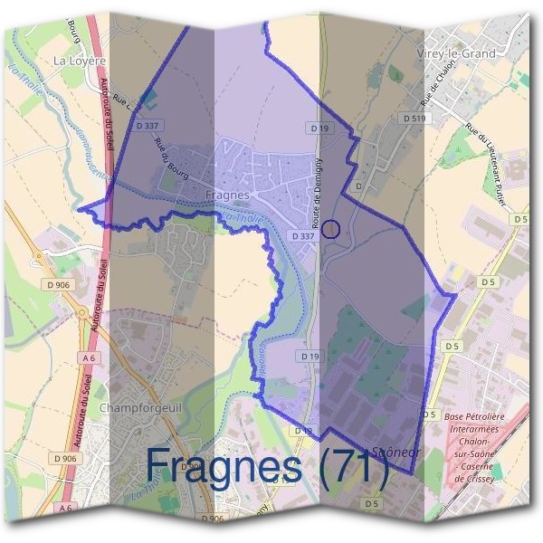 Mairie de Fragnes (71)