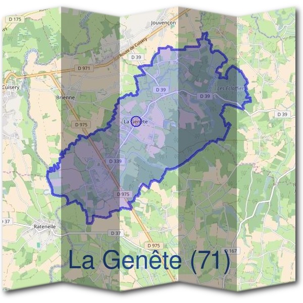Mairie de La Genête (71)