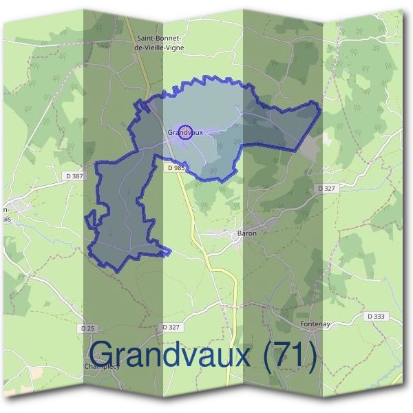 Mairie de Grandvaux (71)
