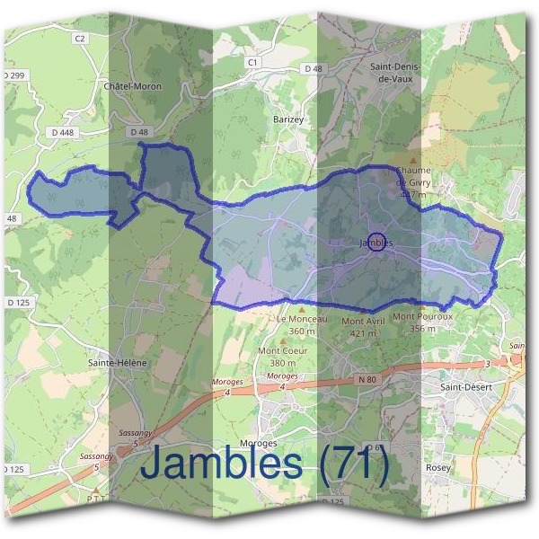 Mairie de Jambles (71)