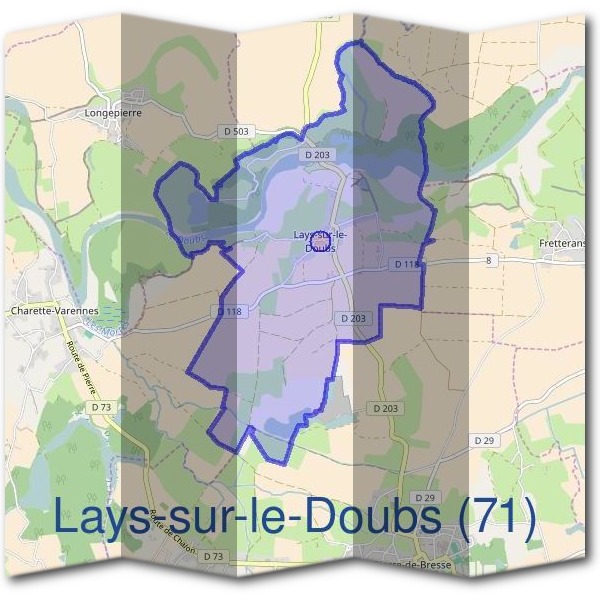 Mairie de Lays-sur-le-Doubs (71)