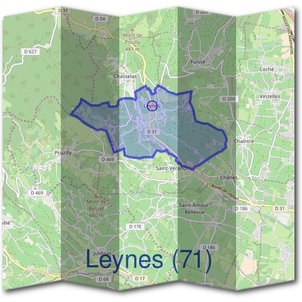 Mairie de Leynes (71)