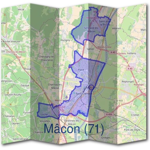 Mairie de Mâcon (71)