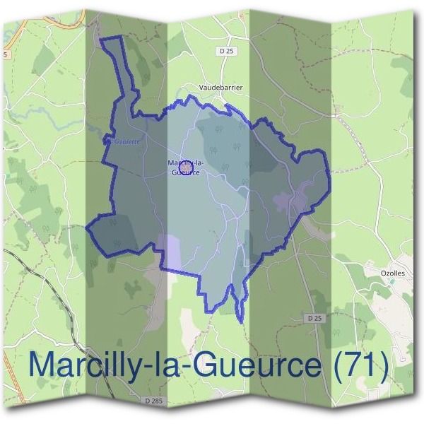 Mairie de Marcilly-la-Gueurce (71)