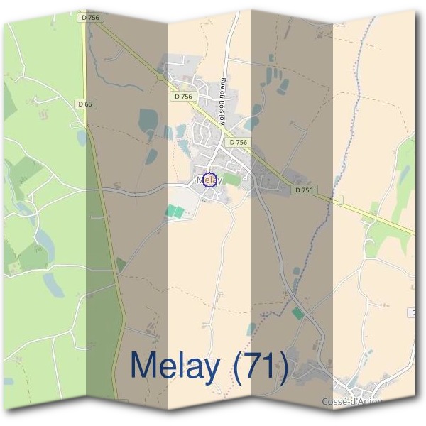 Mairie de Melay (71)