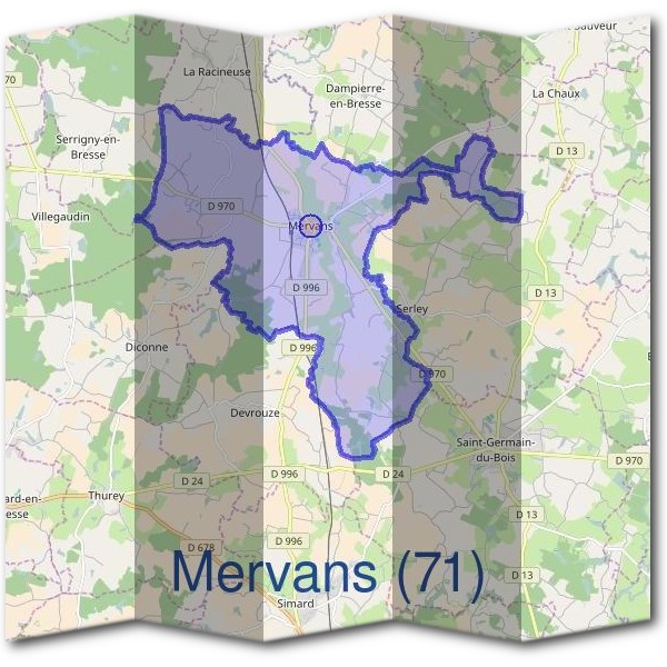 Mairie de Mervans (71)