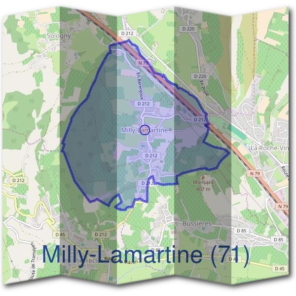 Mairie de Milly-Lamartine (71)