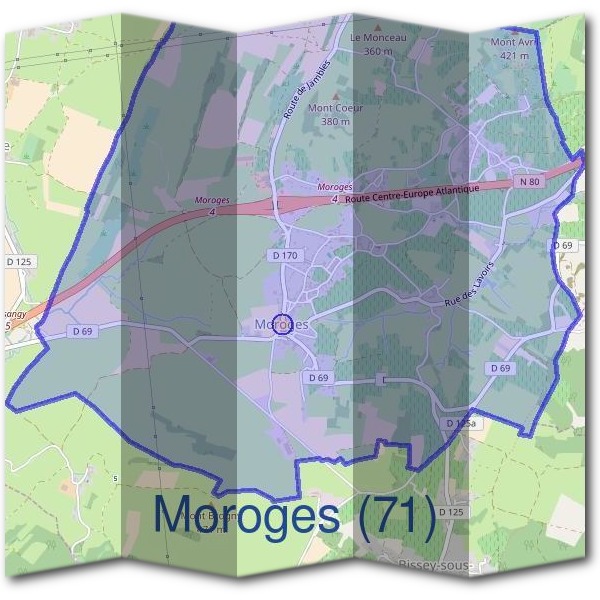 Mairie de Moroges (71)