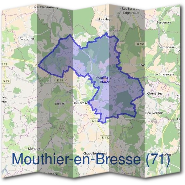 Mairie de Mouthier-en-Bresse (71)