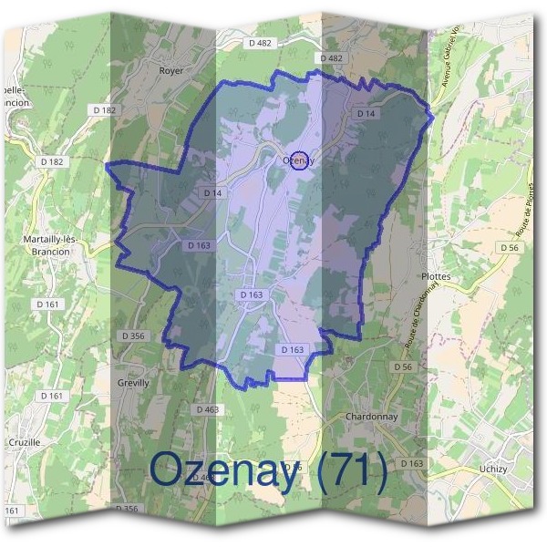 Mairie d'Ozenay (71)