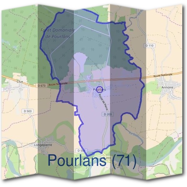 Mairie de Pourlans (71)