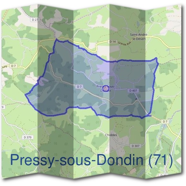 Mairie de Pressy-sous-Dondin (71)