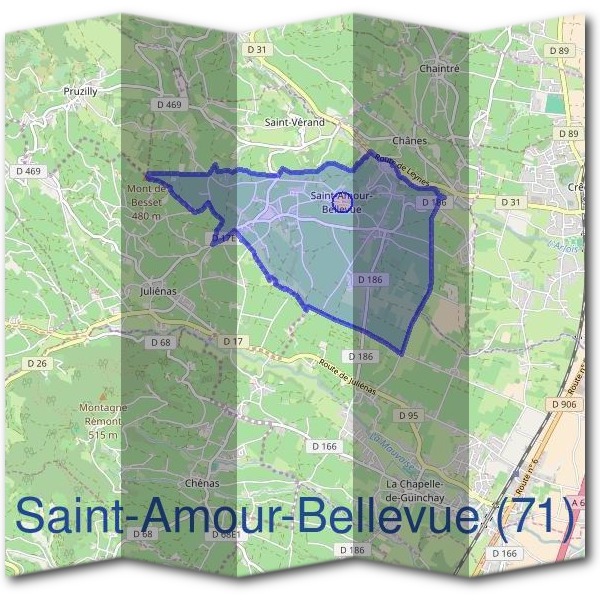 Mairie de Saint-Amour-Bellevue (71)