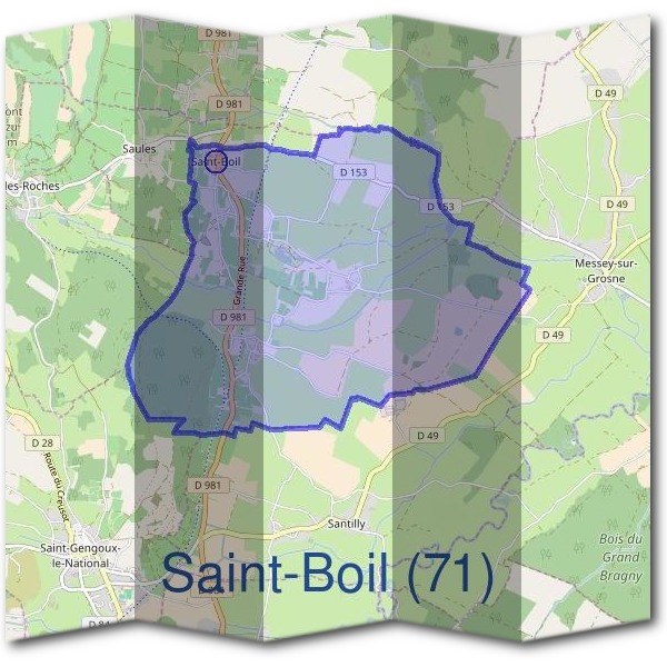 Mairie de Saint-Boil (71)