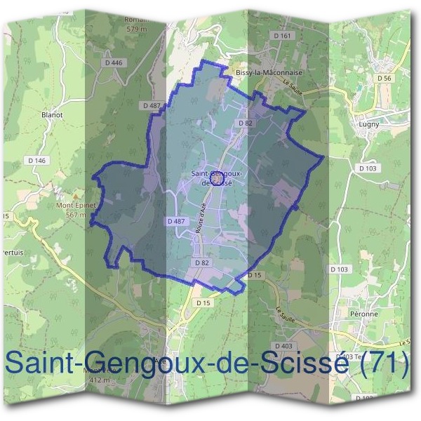 Mairie de Saint-Gengoux-de-Scissé (71)