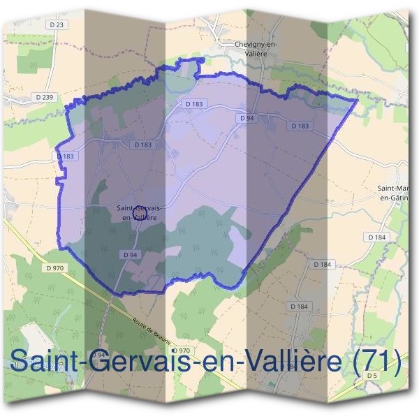 Mairie de Saint-Gervais-en-Vallière (71)