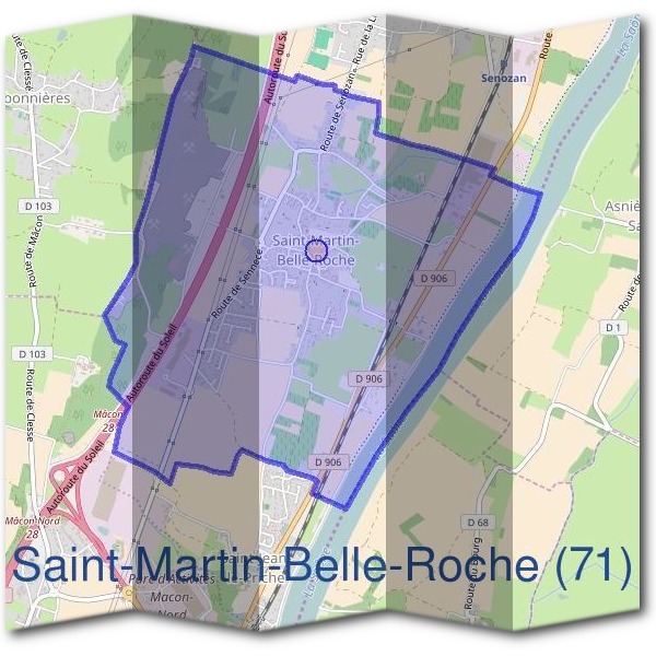 Mairie de Saint-Martin-Belle-Roche (71)
