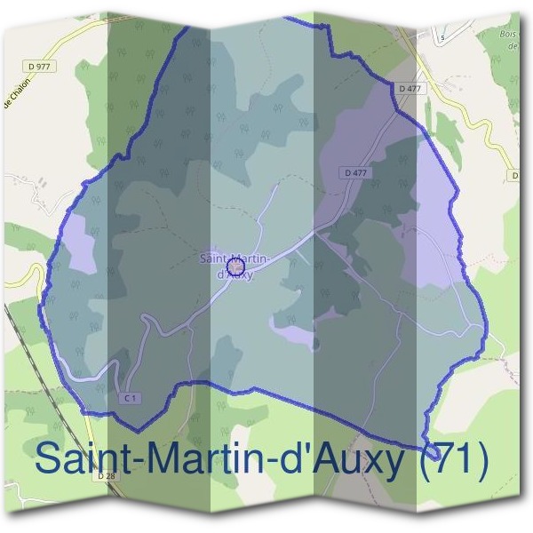 Mairie de Saint-Martin-d'Auxy (71)