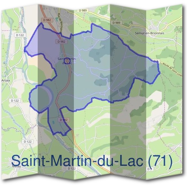 Mairie de Saint-Martin-du-Lac (71)