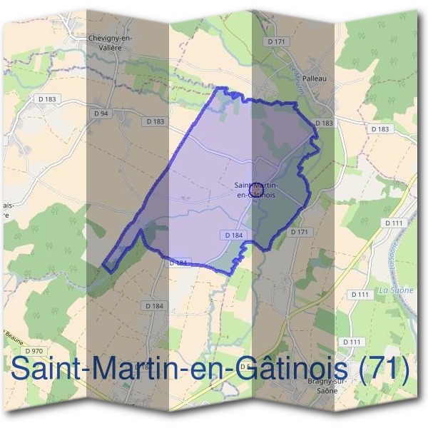Mairie de Saint-Martin-en-Gâtinois (71)