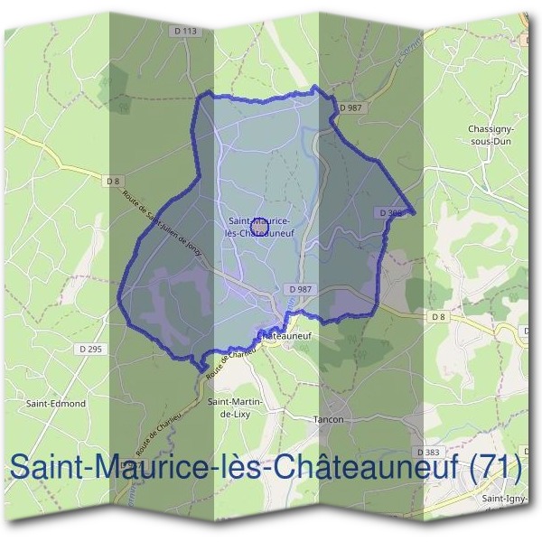 Mairie de Saint-Maurice-lès-Châteauneuf (71)