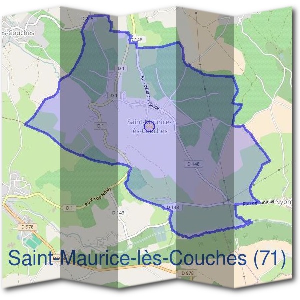 Mairie de Saint-Maurice-lès-Couches (71)